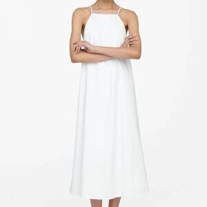 Anine Bing Bree Dress - White Cotton - Size XS NWT